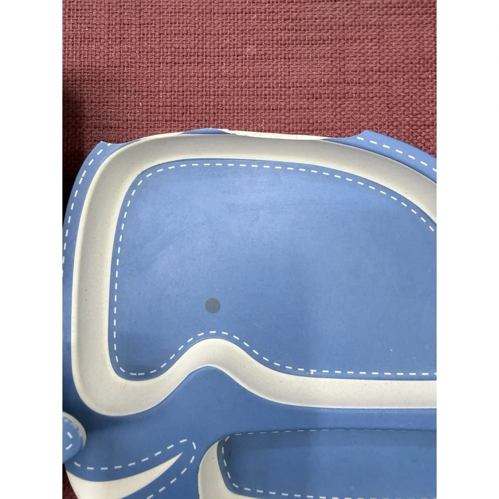 Set Of 5 Toddler Dishes By Tiny‎ Footprints Elephants Whales